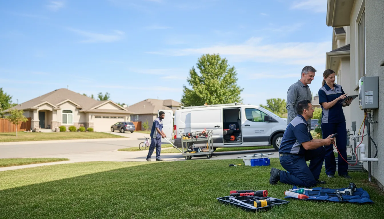 Tankless water heater service in Selbyville, WV